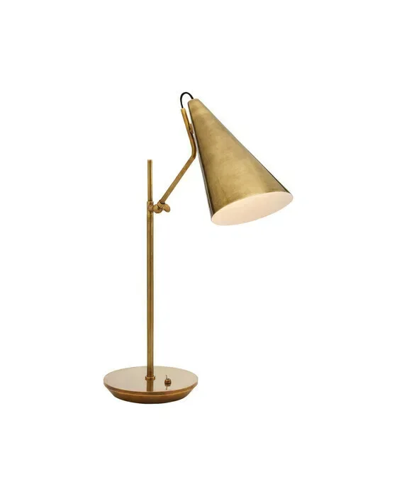 Clemente Table Lamp Antique Brass
