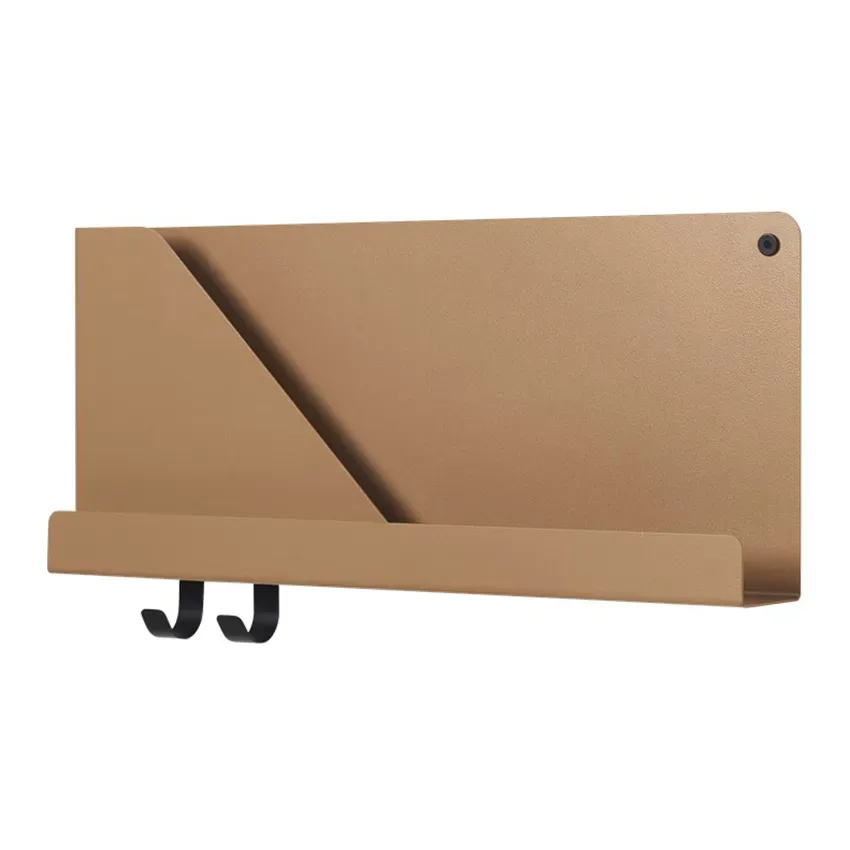 Muuto Folded hylla 51x22 cm Burnt orange