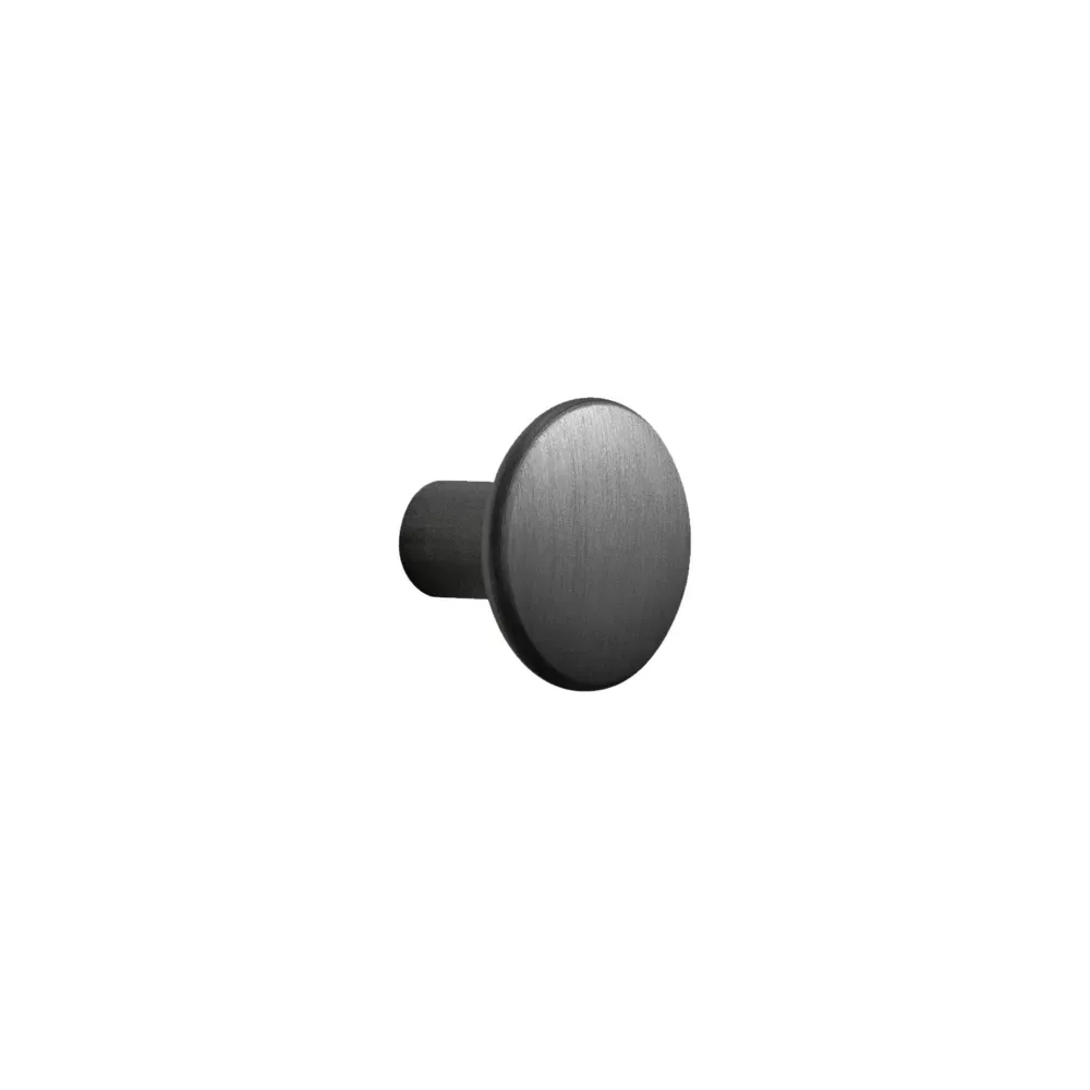 Muuto The Dots Kleiderhaken metall 2,7cm Schwarz