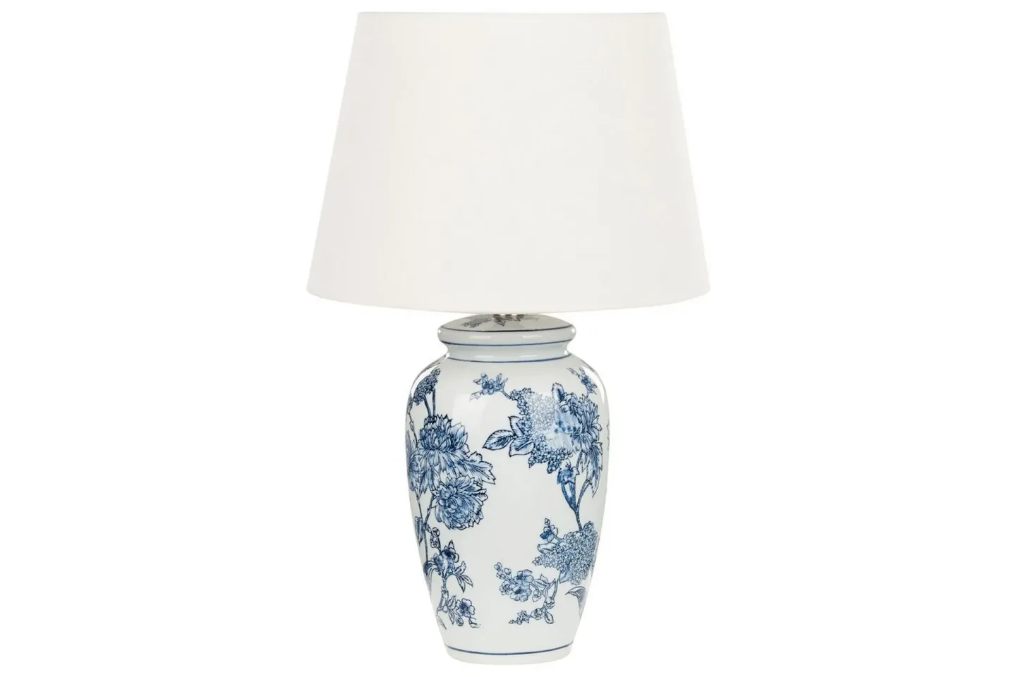 Virhal Bordslampa 54 cm E27 - Vit/Blå