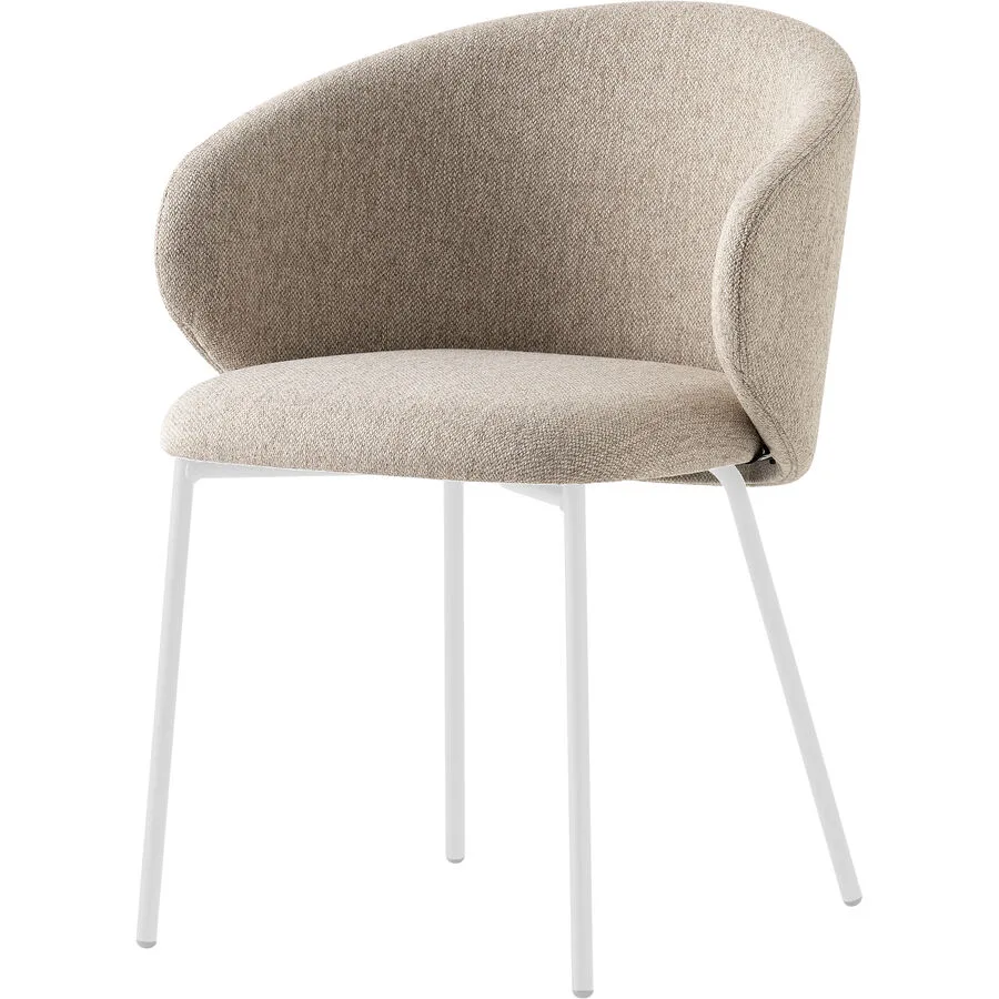 CONNUBIA Stuhl Tuka grau Polyester