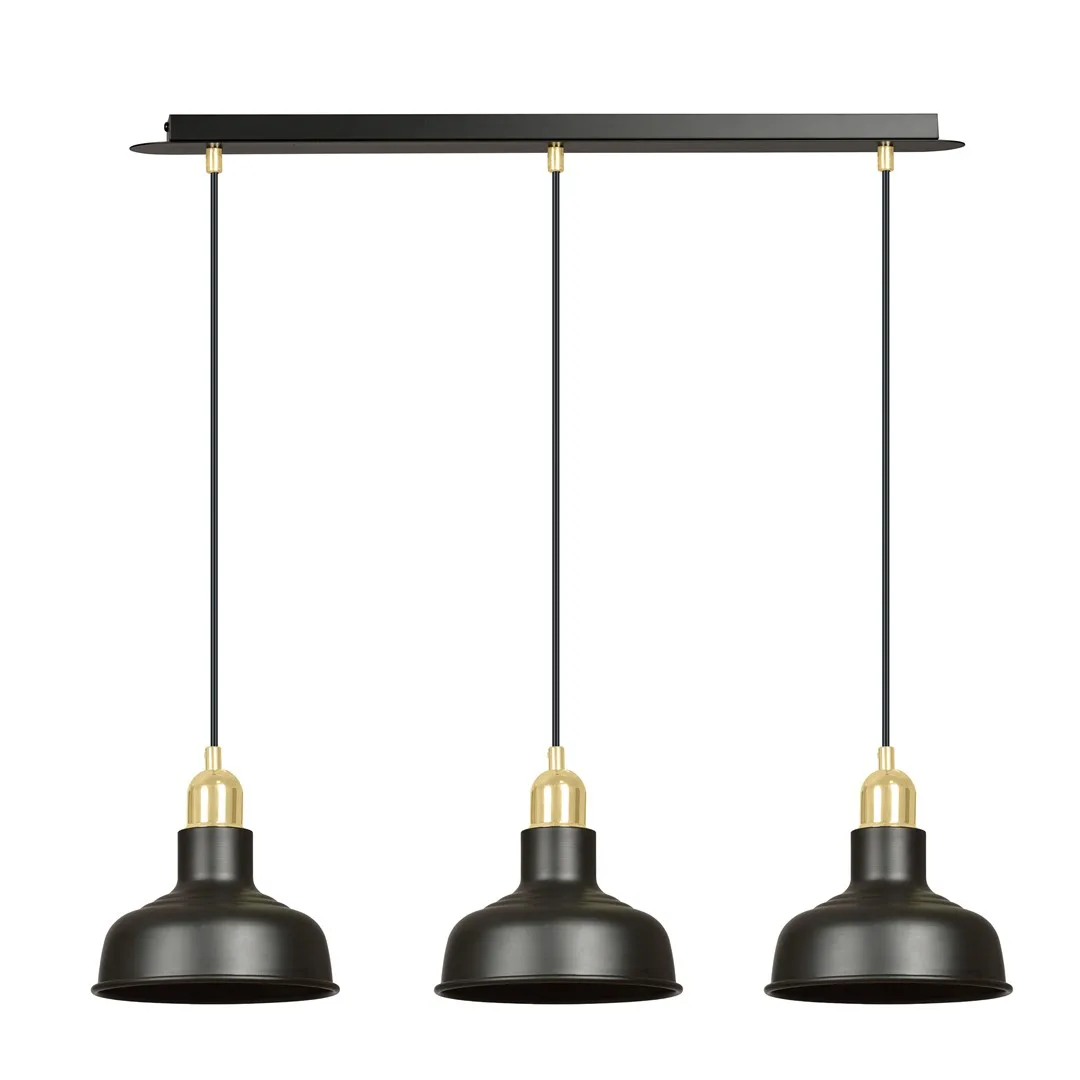 Emibig Lighting - Ibor 72cm - Taklampa - Svart
