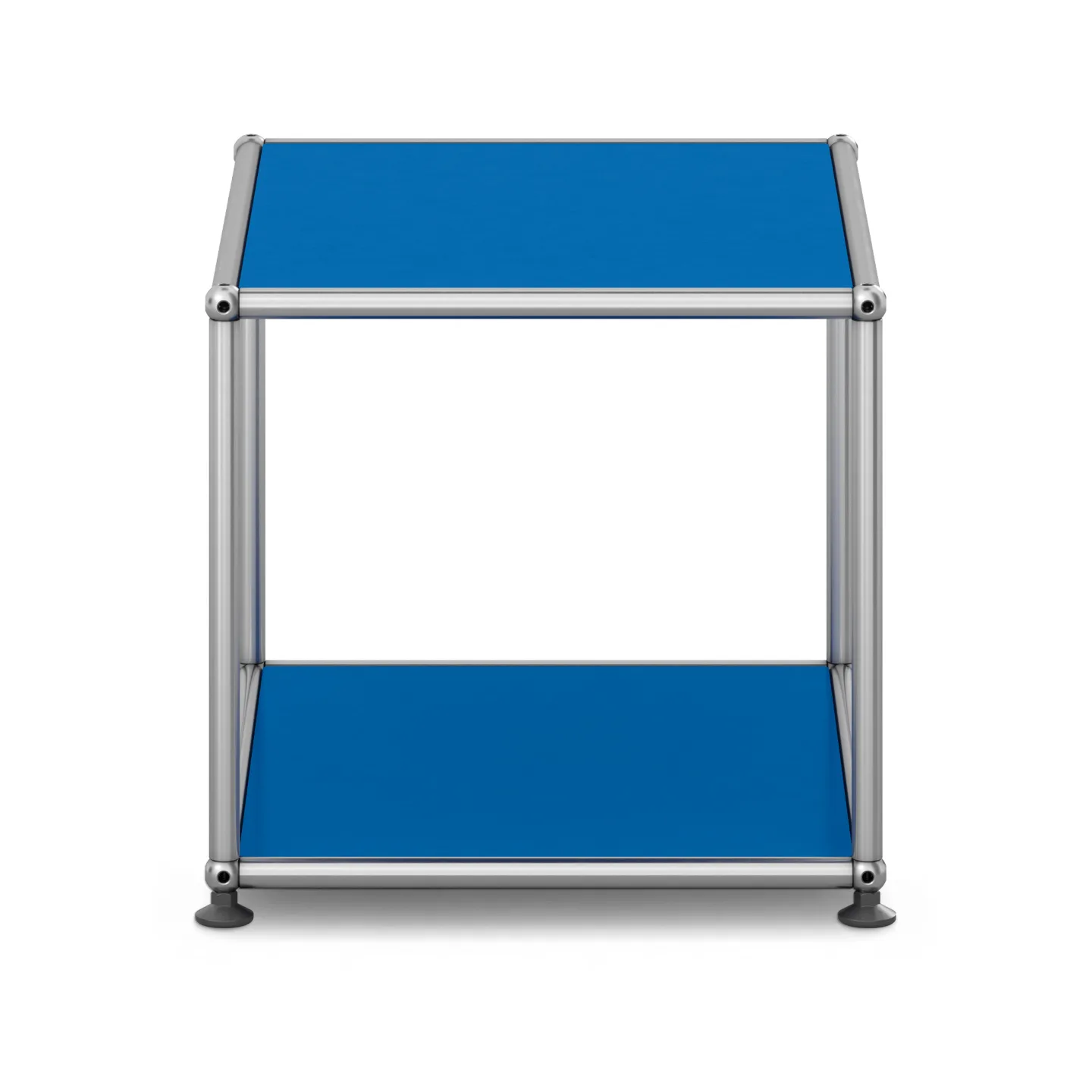 USM - USM Haller M21 27 Gentian Blue - Sidobord - Fritz Haller & Paul Schärer - Blå - Metall