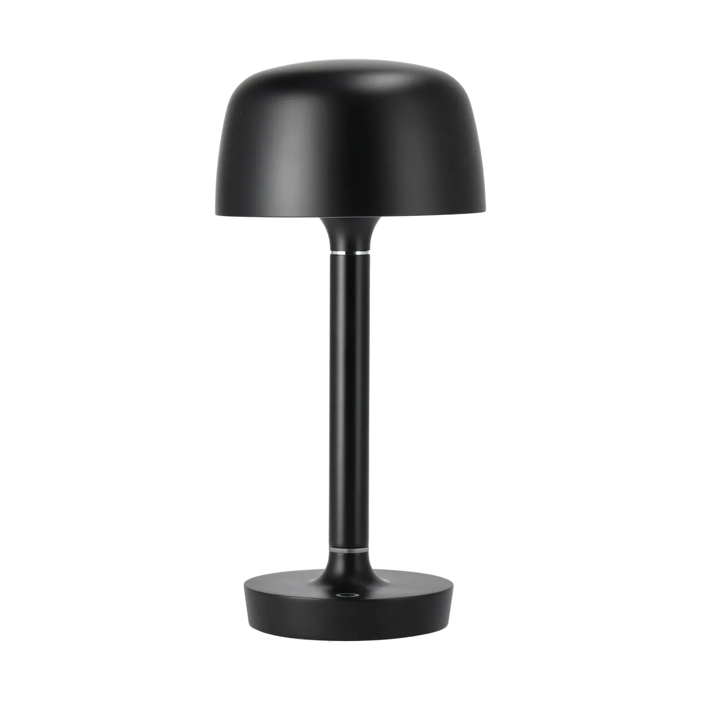 Scandi Living Halo tragbare Tischleuchte 25,5 cm Black