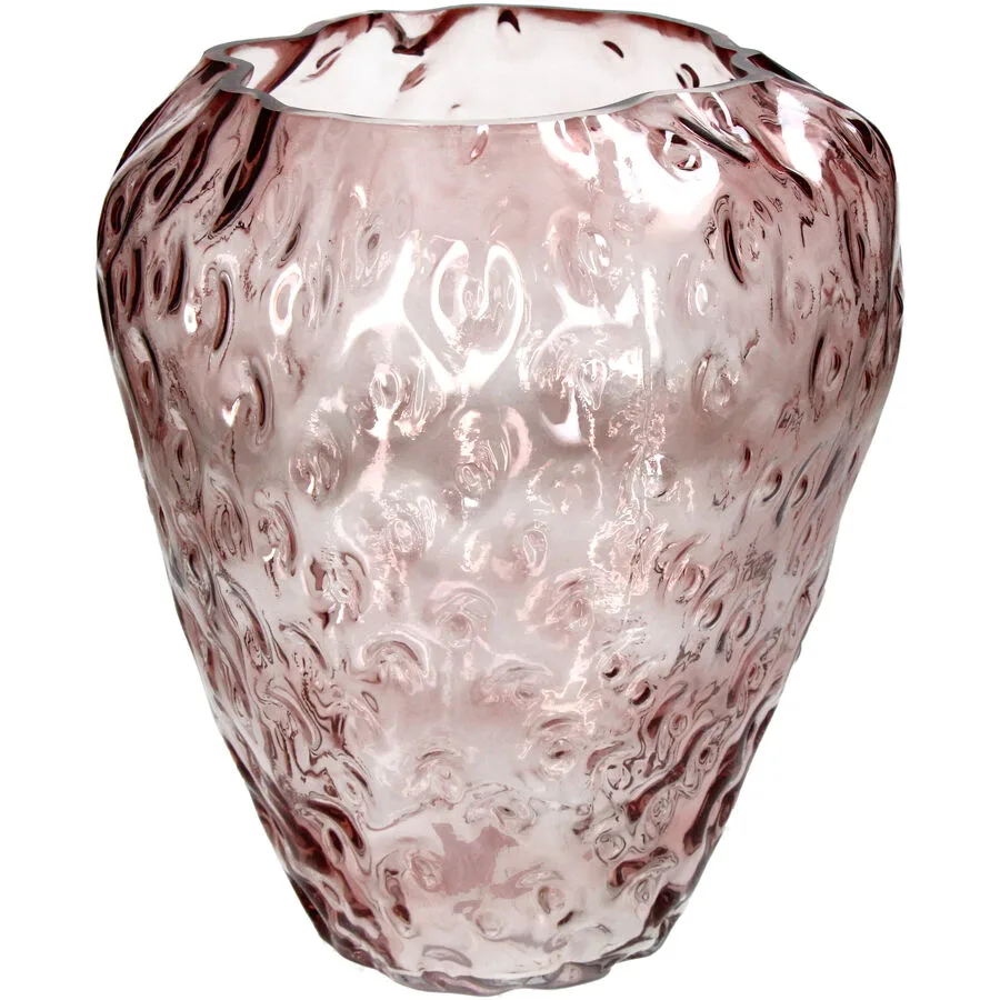 Vase Myko Rosa Glas 26 cm