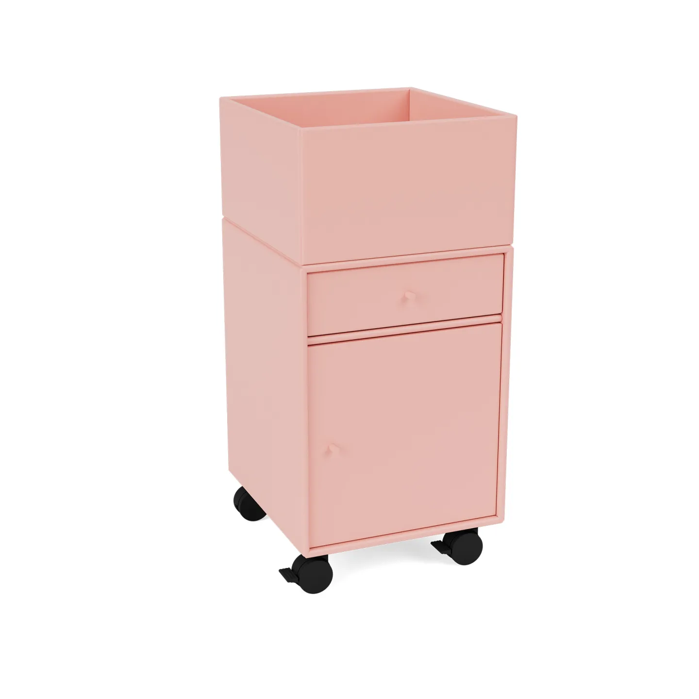 Montana - Runner Office Unit On Castors 168-Clay 05 Castors CR70 Black - Hurtsar - Peter J. Lassen - Beige - Trä