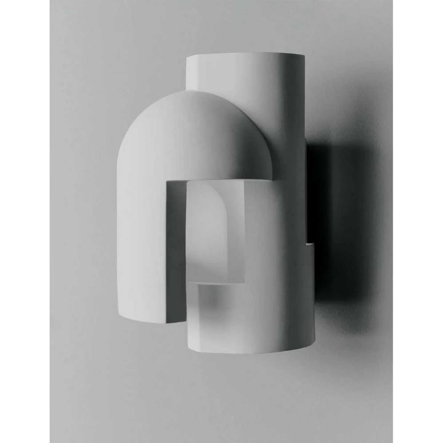 Soul Story 1 Utendørs Vegglampe White/Concrete - DCW - Terrasse - Gips / Leire