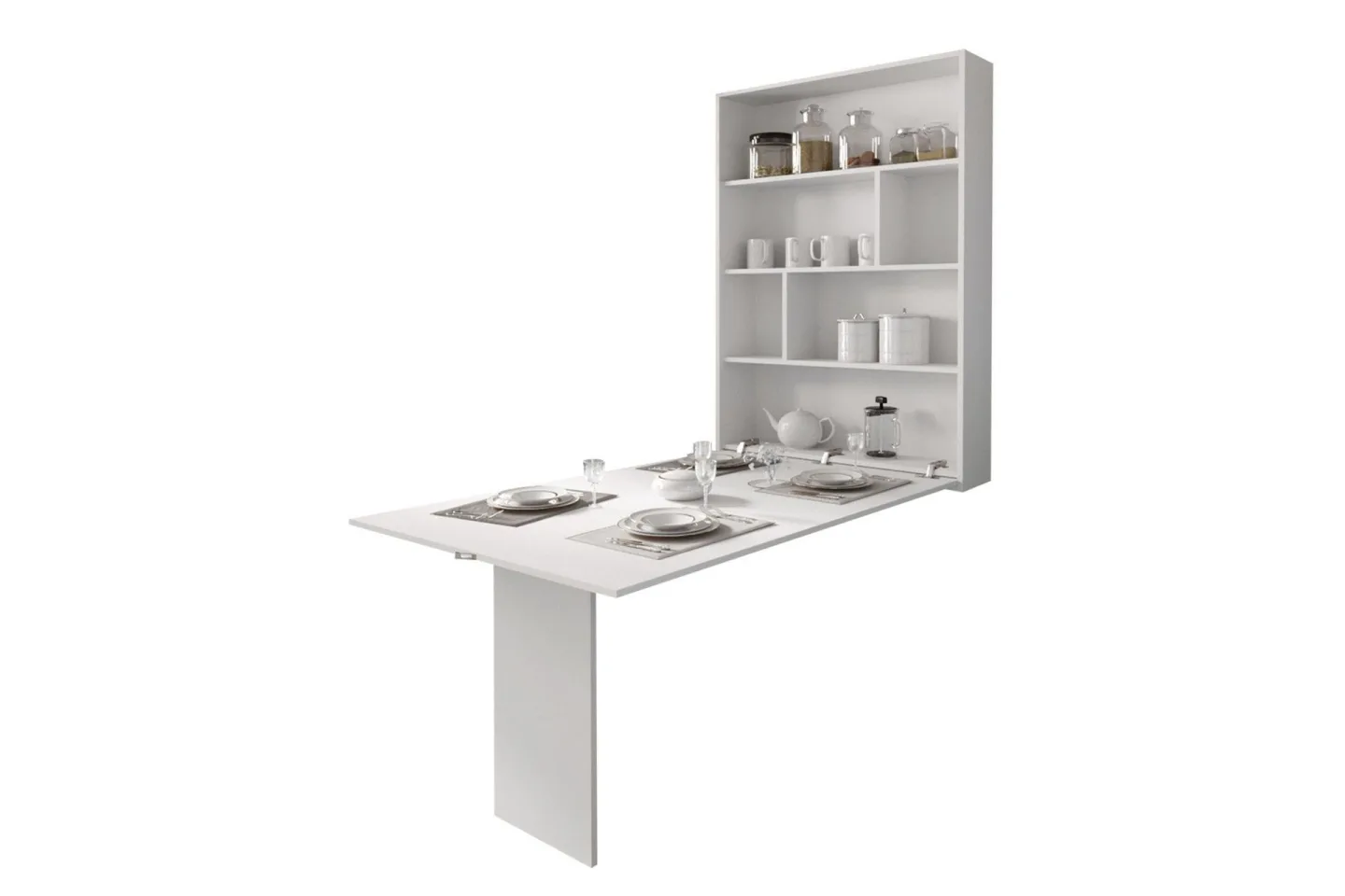Abi Matbord 85 cm - Vit