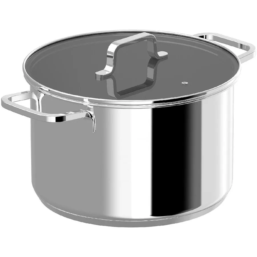 Kochtopf BergHOFF Schwarz Edelstahl 6.6 l