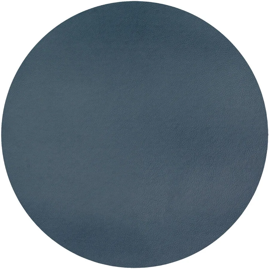 ZICZAC Tischset Togo Blau Kunstleder 38 x 38 cm