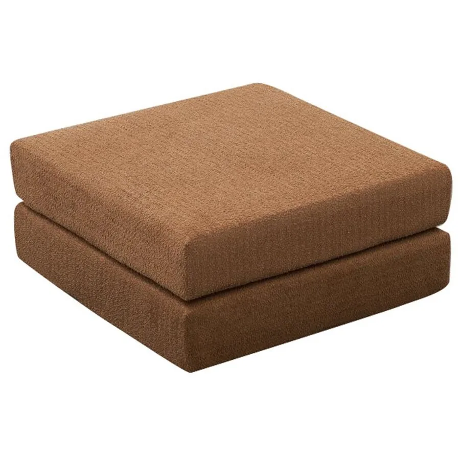 Bettsofa Foldbar Braun Fabric: 100% CHENILLE B 95 T 95 cm