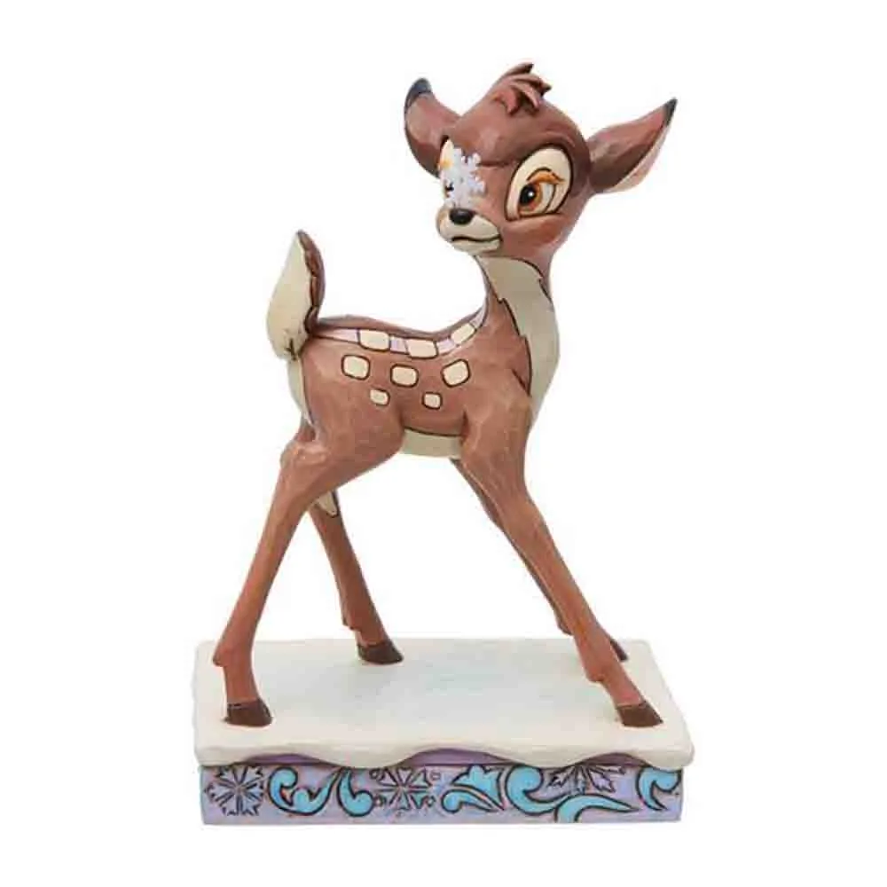 Disney Figur Bambi med snöflinga