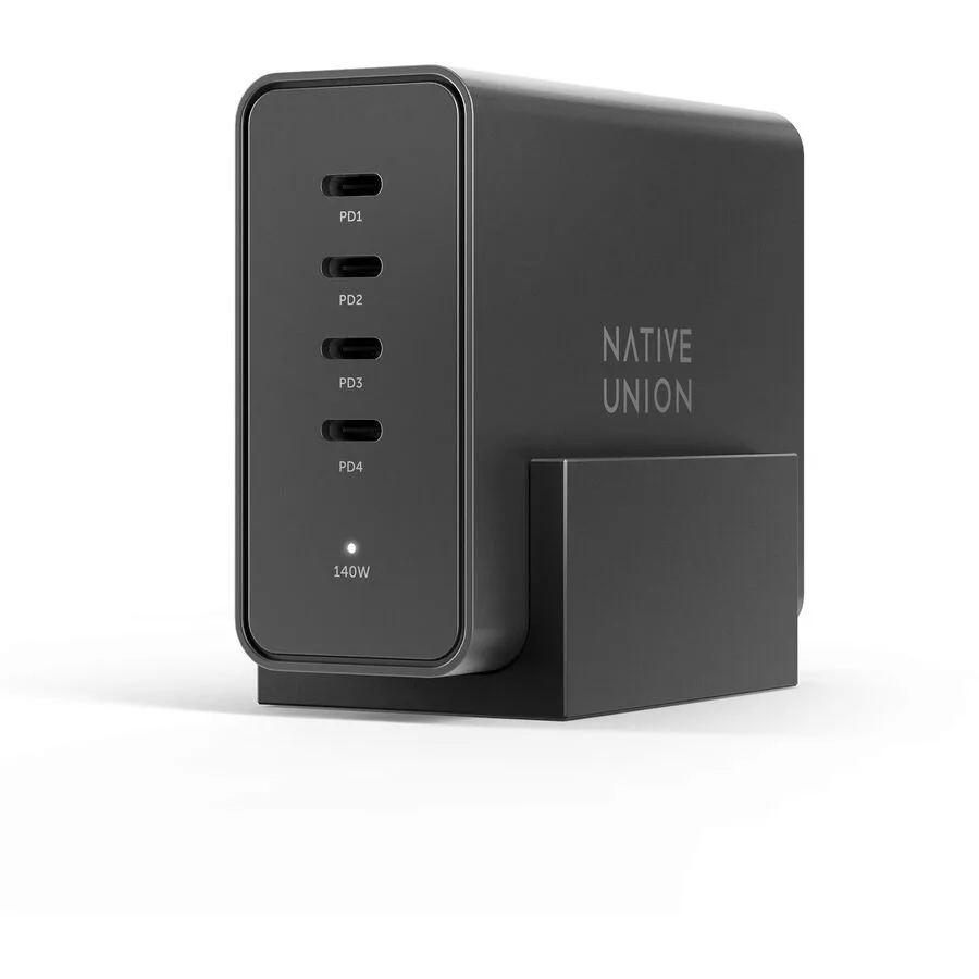 Native Union Ladegerät Fast GaN Charger Schwarz