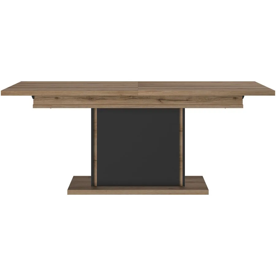 Tisch Otello eiche/schwarz Holzwerkstoff B 90 T 235 cm
