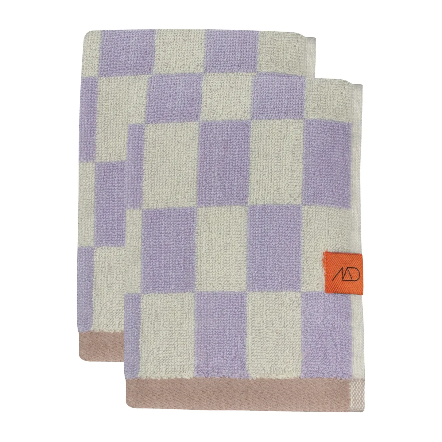 Mette Ditmer Retro Handtuch Lilac, 40x55 cm, 2er Pack