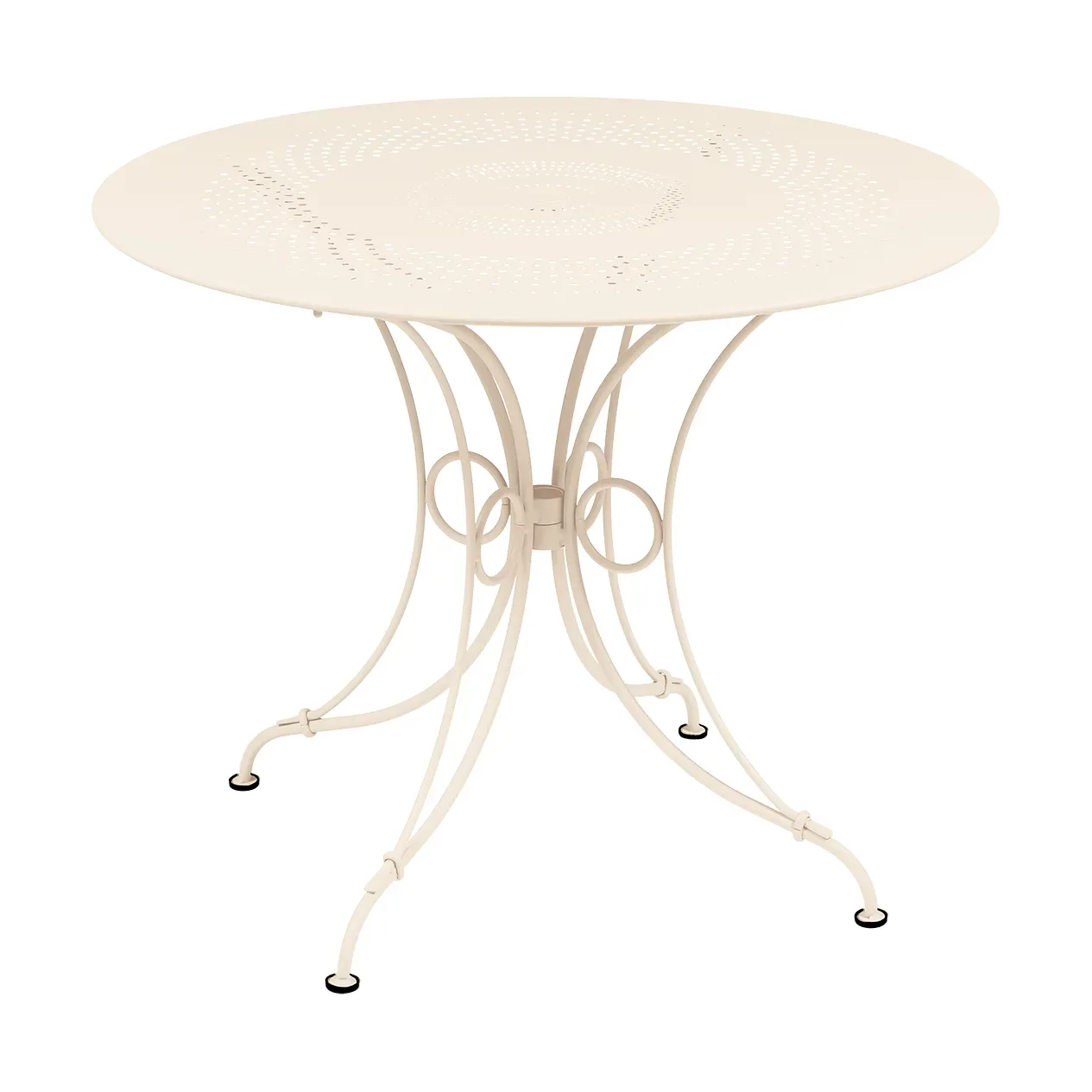 Fermob 1900 bord Ø96 cm Latte beige (beige)