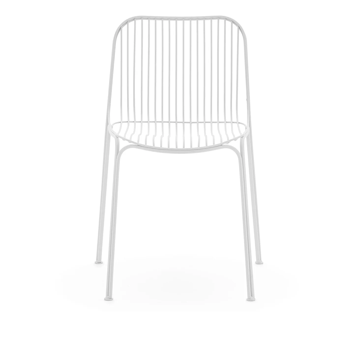 Kartell - Hiray Sedia White - Matstolar utomhus - Ludovica + Roberto Palomba - Vit - Metall