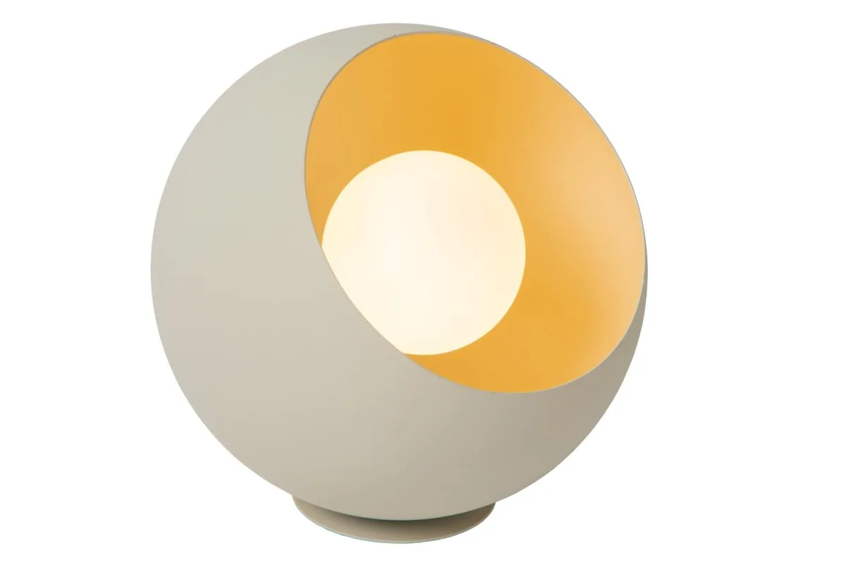 Lucide - Doredos 20cm - Bordslampa - Creme