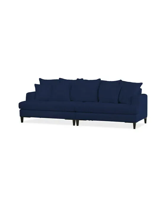 Los Angeles sofa 4-personers indigo (delelig)