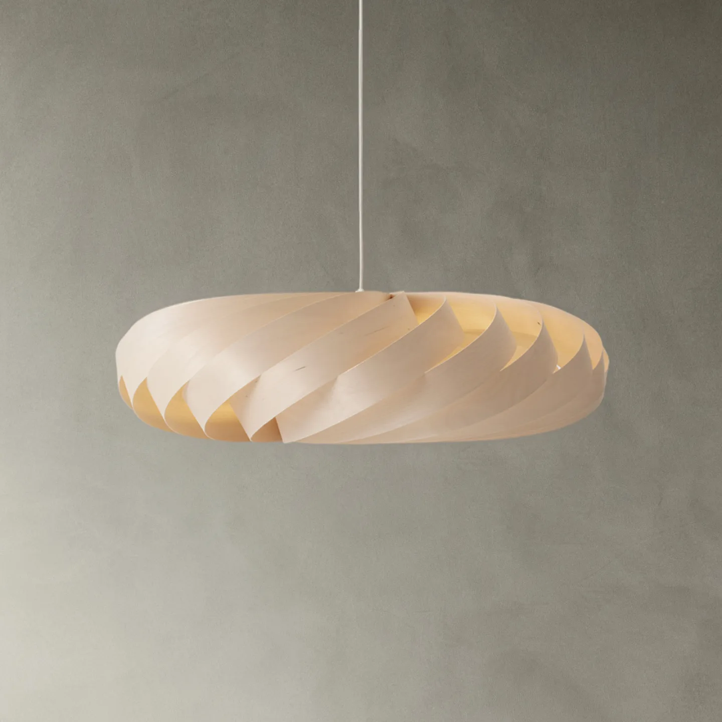 TR5 Pendelleuchte Ø100 Birch Natural - Tom Rossau - Wohnzimmer - Holz
