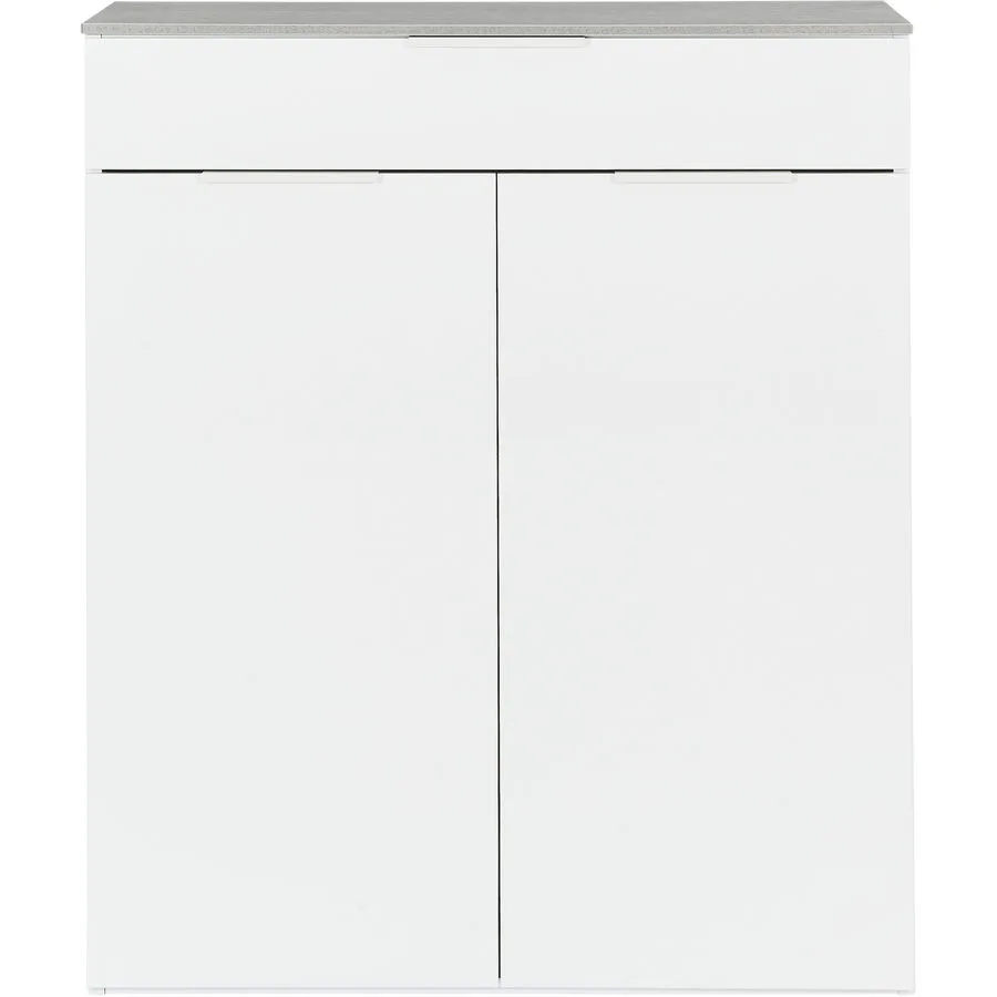 Schuhschrank Verna hochglanzweiss Holzwerkstoff B 90 H 108 cm