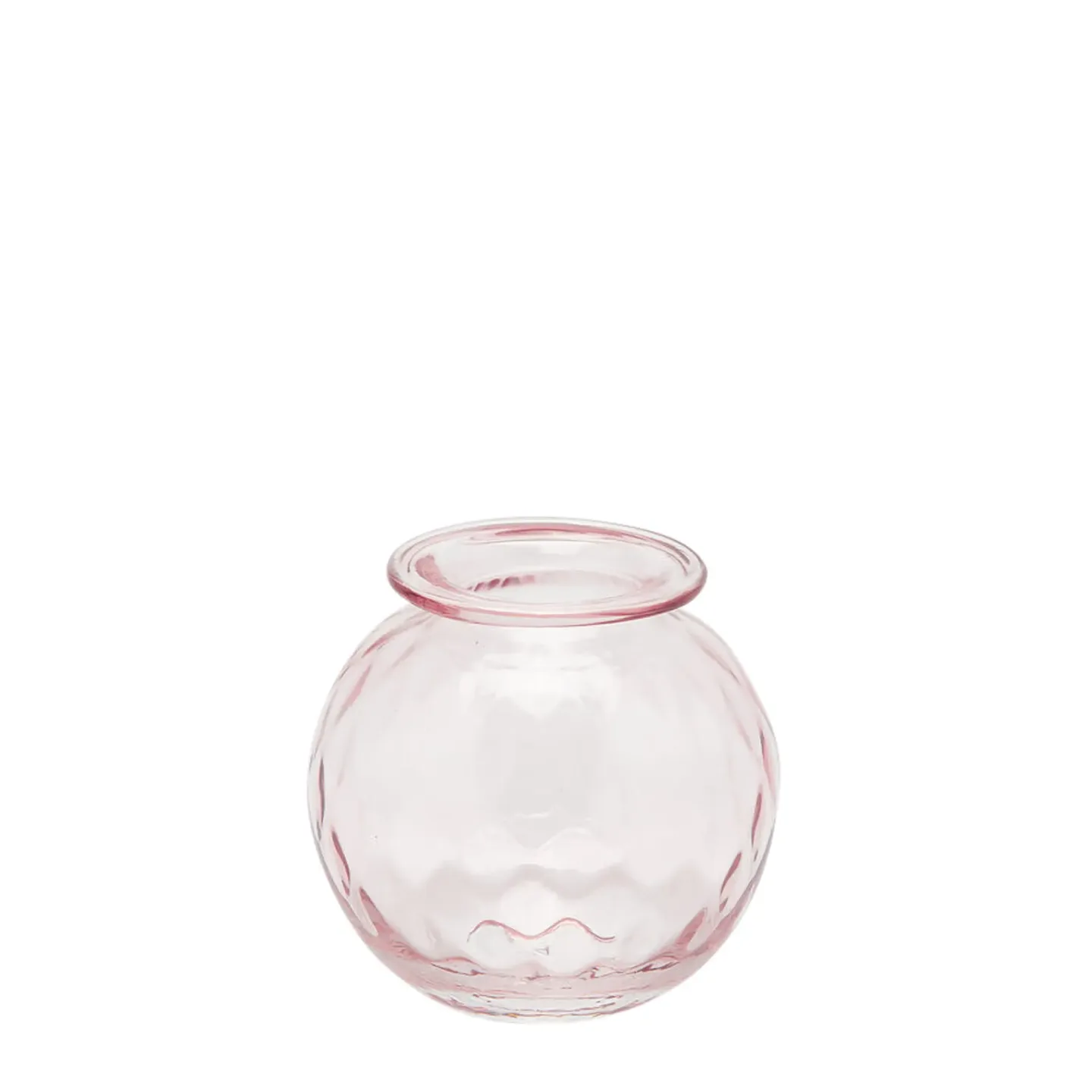 Edg Vase Opium Glas H: 14 cm Rosa | Schubiger Möbel