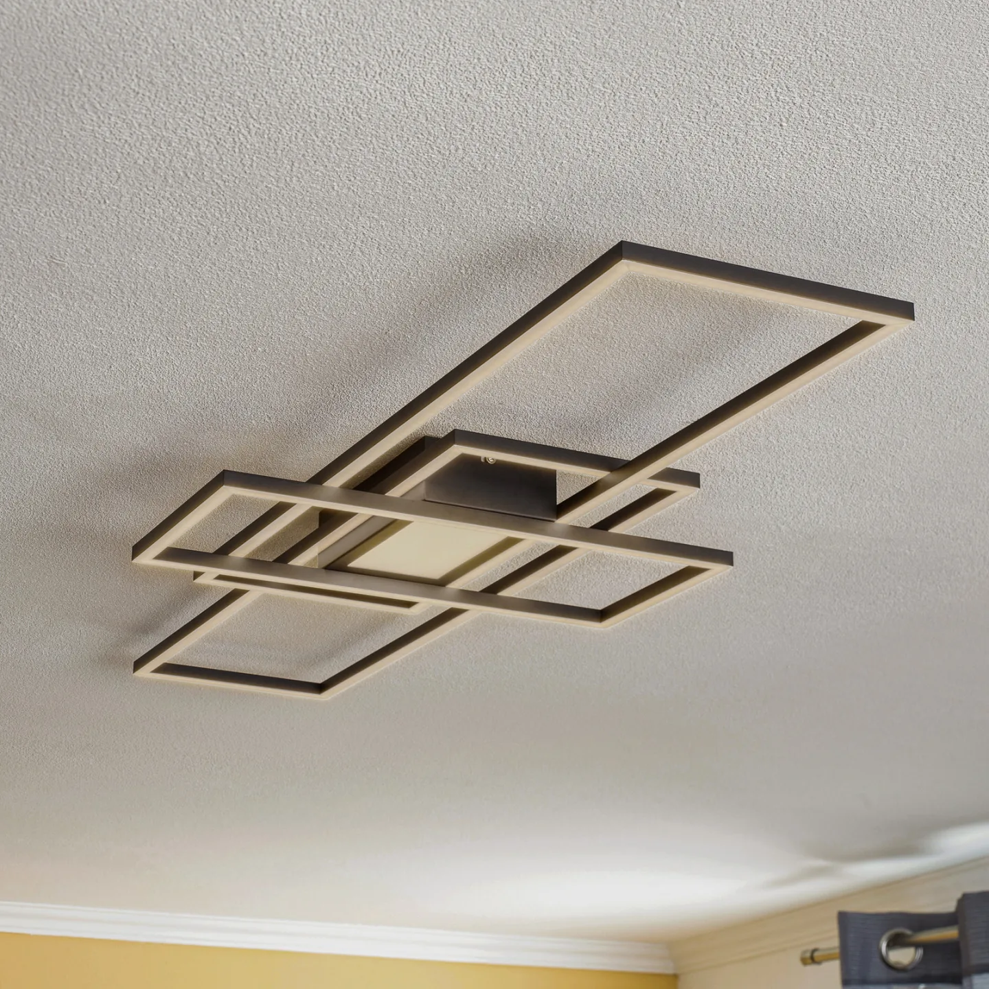 Ismera 3 Loftlampe Anthracite - Lindby - Stue - Moderne - Metal - Med flere lyskilder