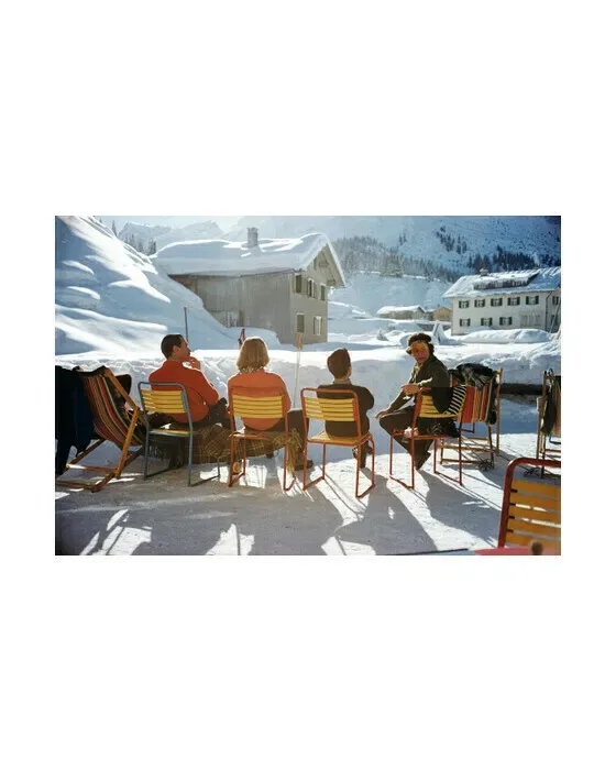 Relaxing in Lech