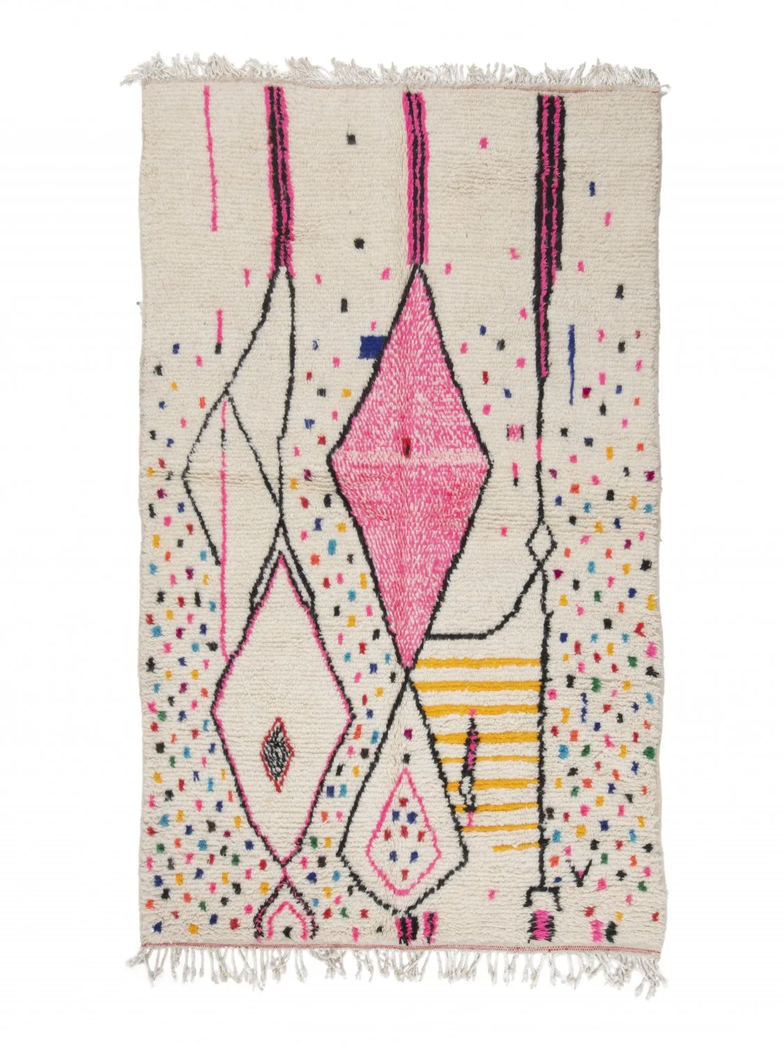 Kelim-teppe Marokkansk Azilal 260 x 150 cm (Størrelse: 260 x 150 cm)