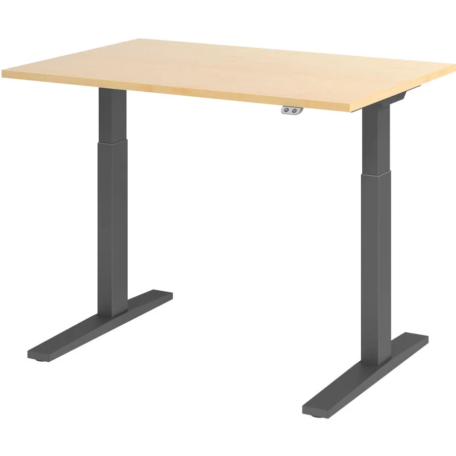 Schreibtisch Office Ahorn Holzwerkstoff B 120 T 80 cm