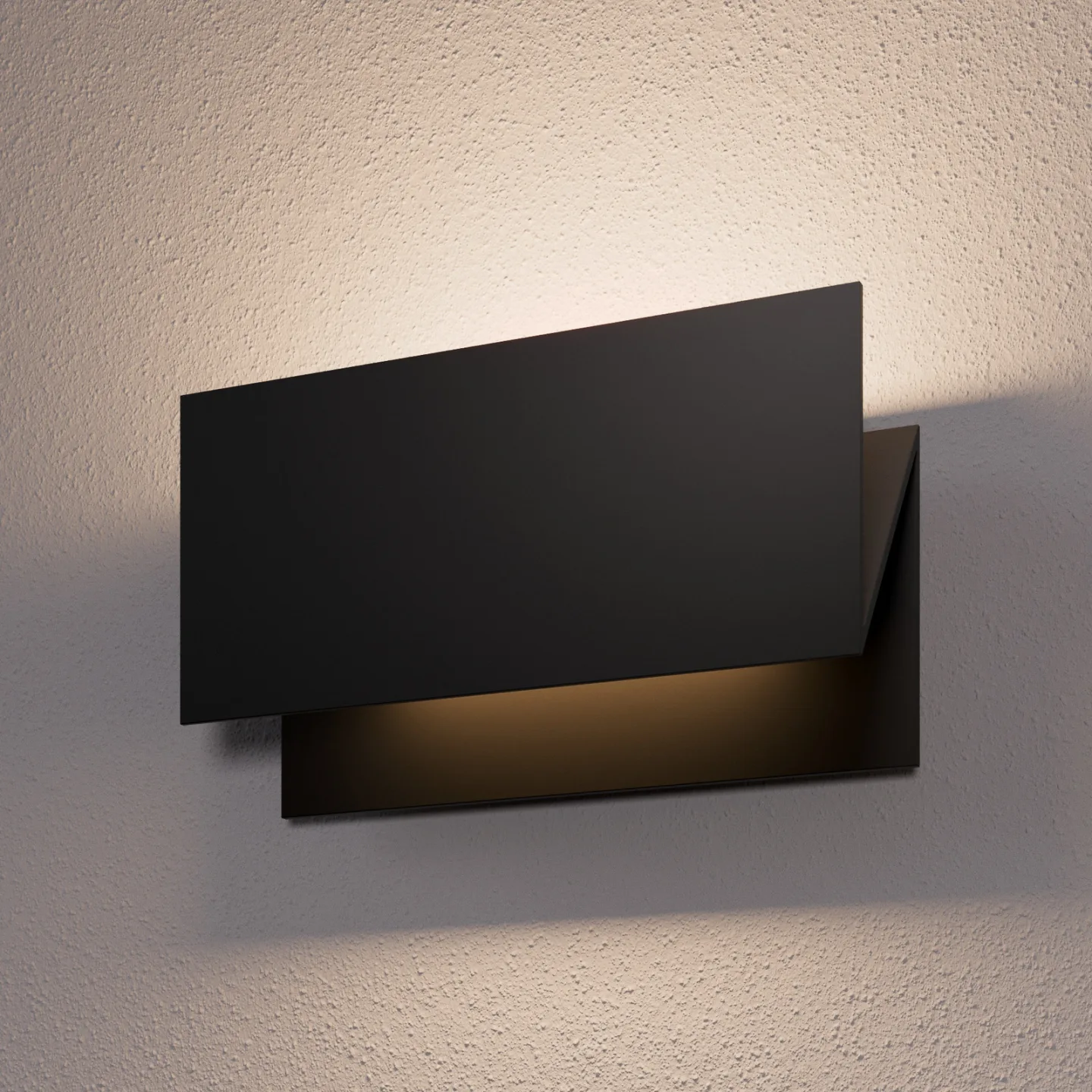 Meja Außenwandleuchte IP54 Graphite - Lucande - Balkon - Modern - Metall - Eckig