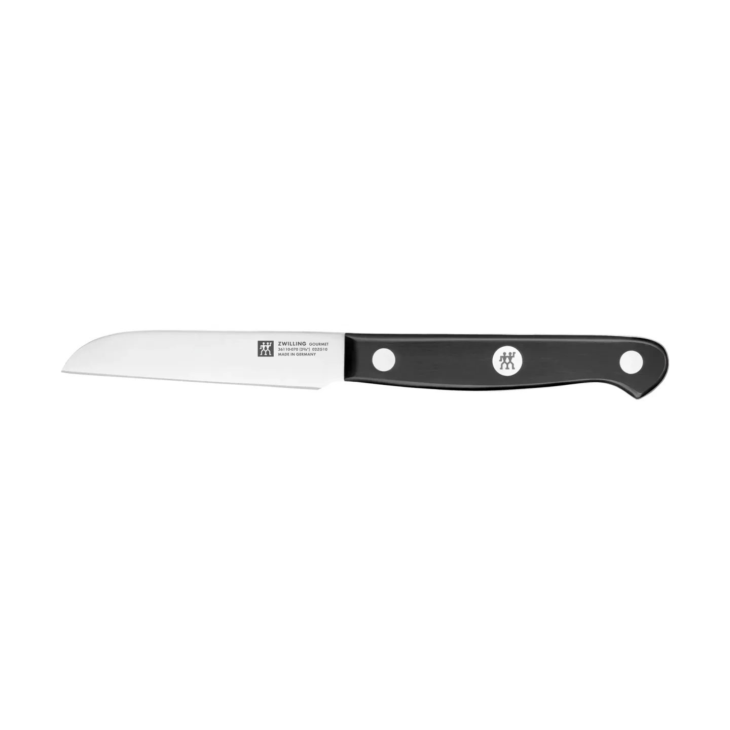 Zwilling Zwilling Gourmet Gemüsemesser 7 cm Schwarz-Edelstahl