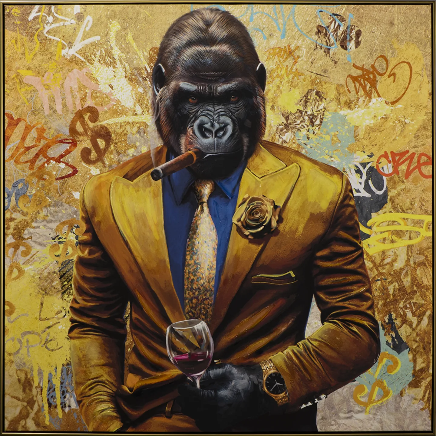 image LAND Gemälde Gentleman Style | Schubiger Möbel
