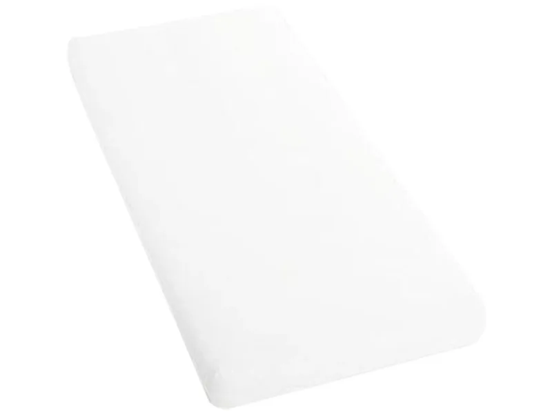 Fixleintuch SATIN LOTUS 180x200cm weiss