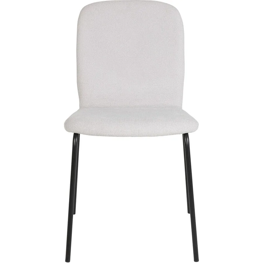 MyDeal Stuhl Bennot beige Stoff