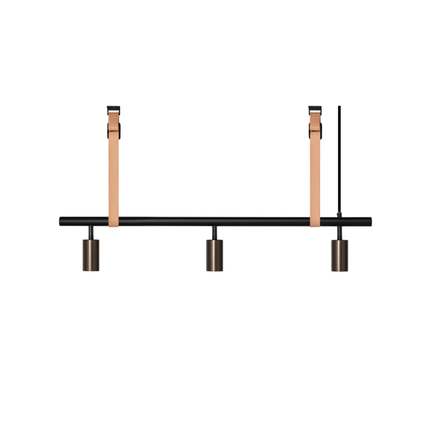 Rubn - Long John 3 Black/Bronze / Nature Leather - Takkronor - Niclas Hoflin - Brons,Svart