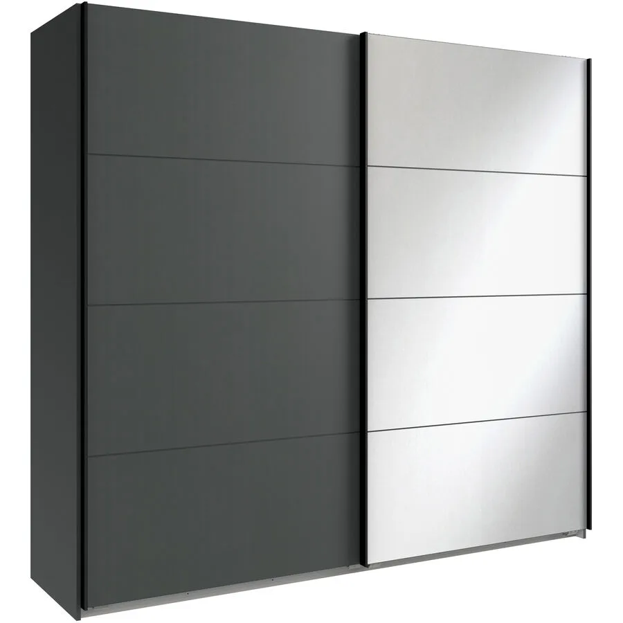 Kleiderschrank Enero graphit Holzwerkstoff B 180 cm