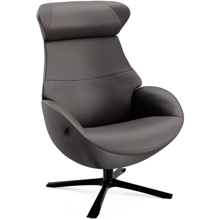 Conform Relaxsessel Daja Braun Leder 81 cm 163 cm - Möbel Konfigurator: Traummöbel individuell zusammenstellen