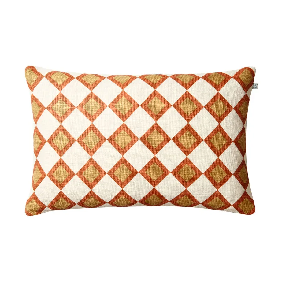 Chhatwal & Jonsson Jodhpur Kissenbezug 40x60 cm Apricot orange-khaki