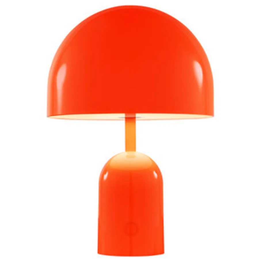 Tom Dixon Tischlampe Bell Rot Kunststoff - LED - Lichtfarbe: Warmweiss - LED Energiesparlampen