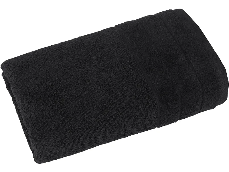 Badehandtuch SIERRA 50x100cm schwarz