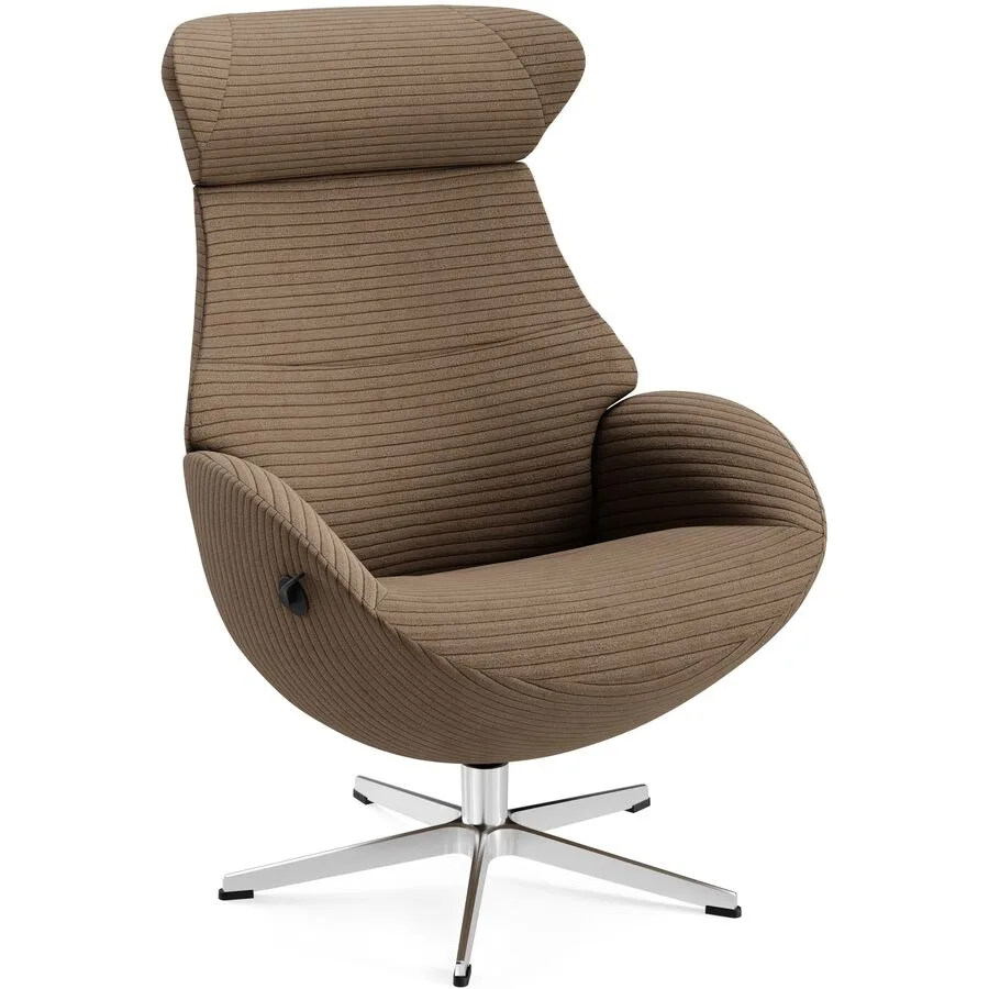 Conform Relaxsessel Daja Braun Stoff 81 cm 163 cm - Möbel Konfigurator: Traummöbel individuell zusammenstellen