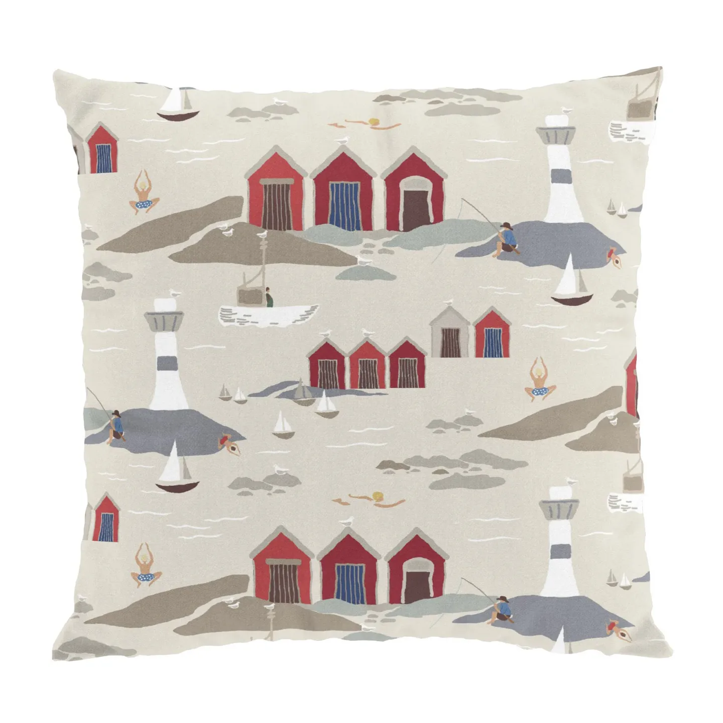 Arvidssons Textil Kust kuddfodral 47x47 cm Beige