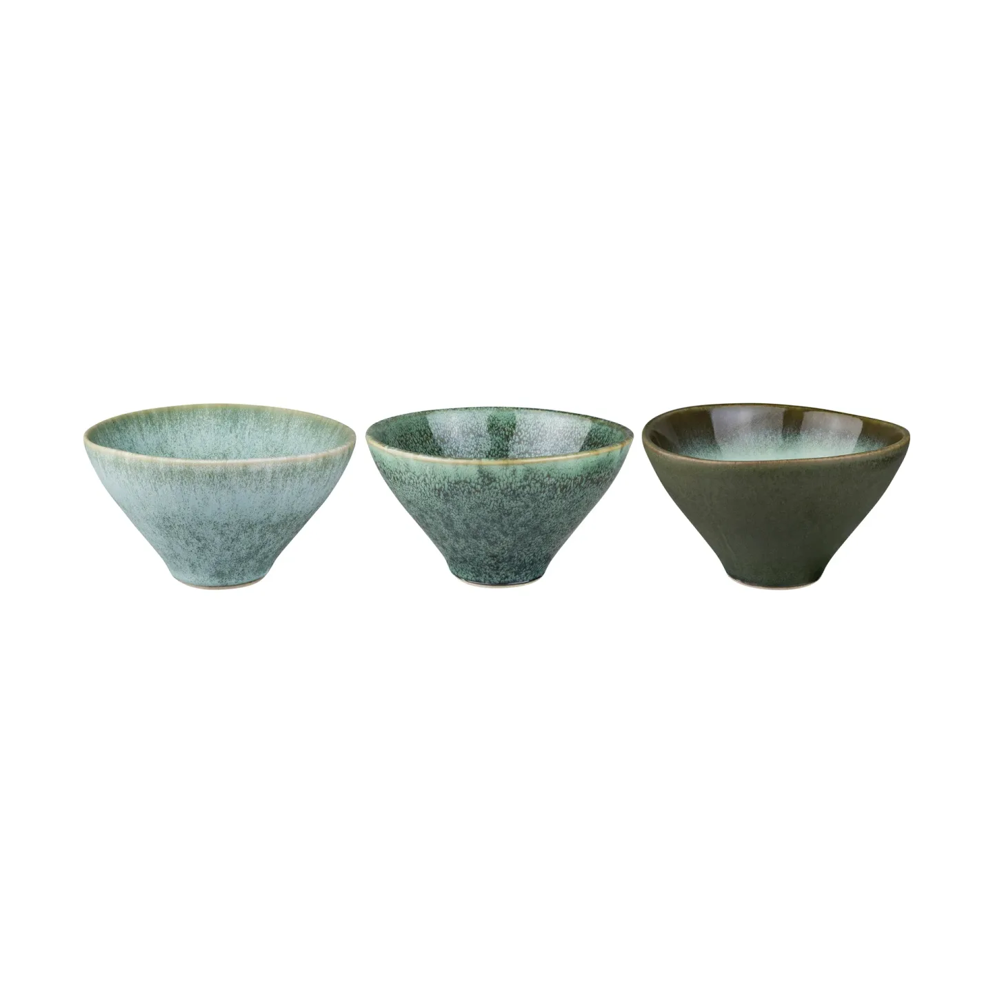 Mette Ditmer Elements Schale small Ø12 cm 3-teilig Green