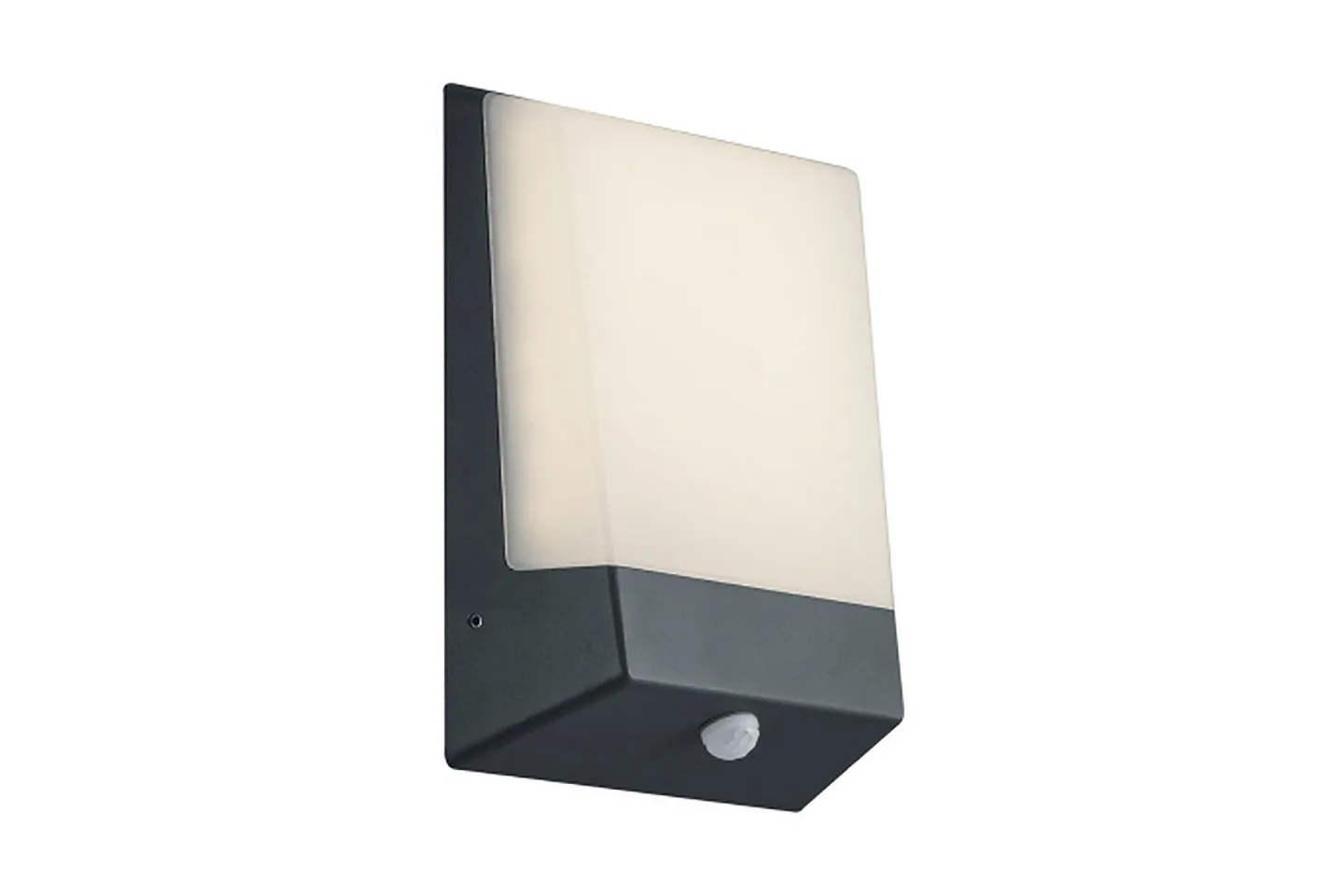 Kasai LED Vägglampa / husnummer antracit - Vit