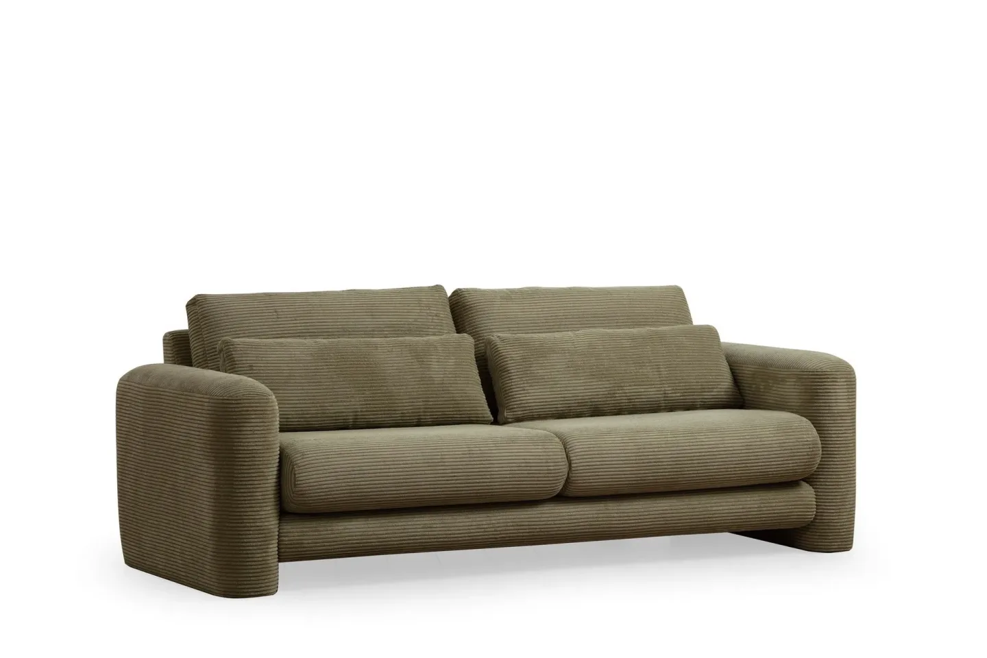 Makhan Soffa 3-sits - Grön