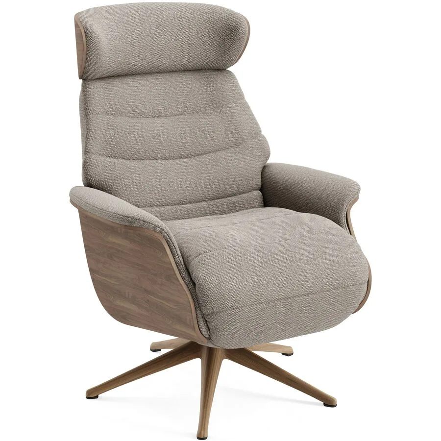 Relaxsessel Cam Matino - 1030 Natural Stoff T 88 B 83 H 113 cm - Möbel Konfigurator: Traummöbel individuell zusammenstellen