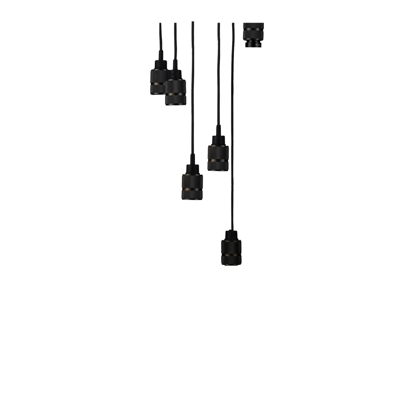 Buster + Punch - Hooked Pendant 6.0 Nude / Smoked - 2m - Pendellampor - Massimo Buster Minale - Brons