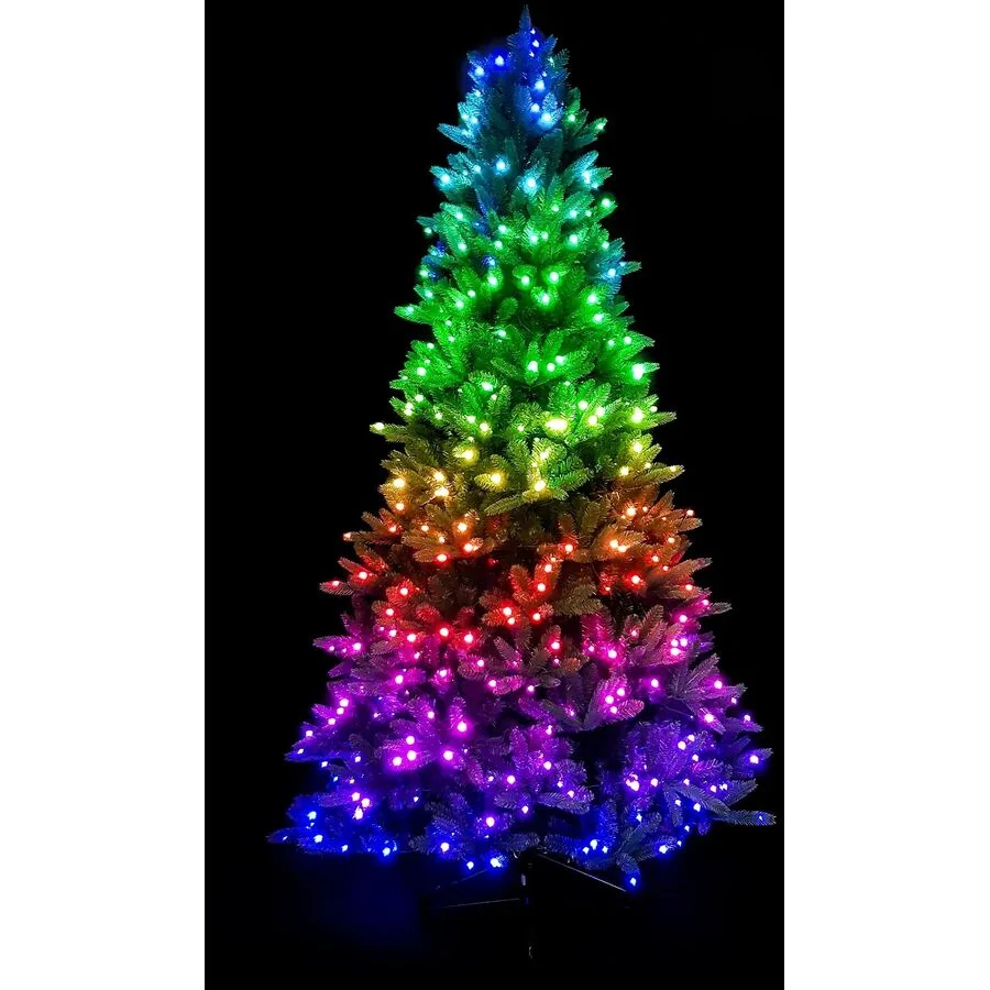 Weihnachtsbaum Twinkly Grün 210 cm - Farbe: Dunkelgrün