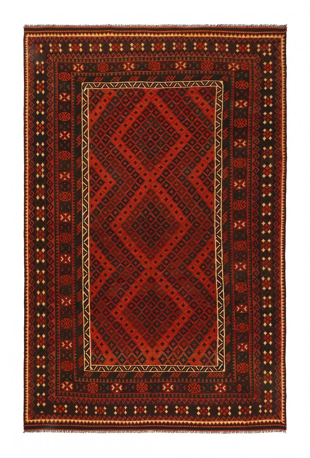 Orientalsk kelimteppe 405 x 261 cm (Størrelse: 405 x 261 cm)